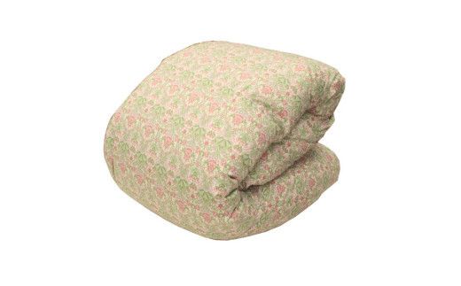 ゴア 羽毛ふとん　ダブルサイズ　ホワイトグース　フローラ：ピンク系 322032_AG008