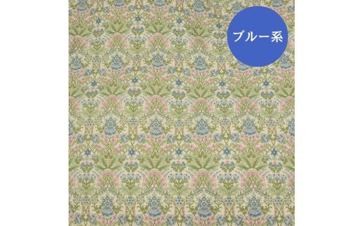 ゴア 羽毛ふとん　ホワイトグース　フローラ：ブルー系 322032_AG010VC02