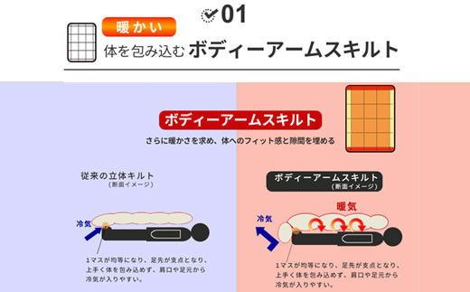 羽毛布団 シングル フランス産 ダックダウン90% 1.3kg ボディーアームスキルト 380dp 322032_BD019