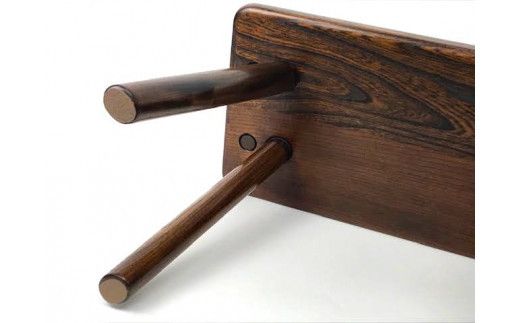 けやき　手付きスツール　漆塗り 322032_BG002