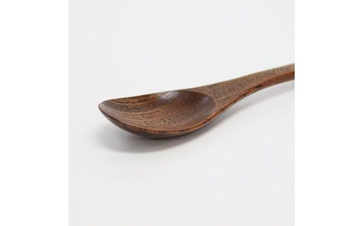 けやき　カレースプーン５本セット　漆塗り 322032_BG004