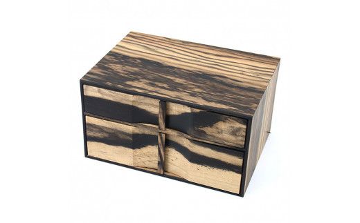 黒柿　二段引き出し 322032_BG011