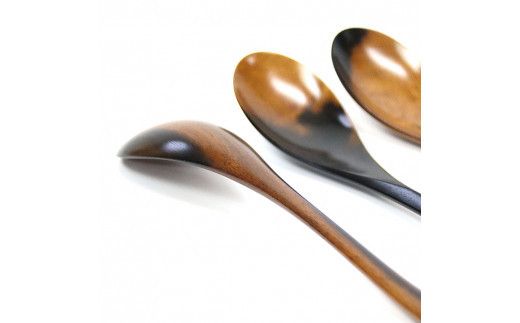 黒柿　壱乃匙セット（大）　６本 322032_BG014