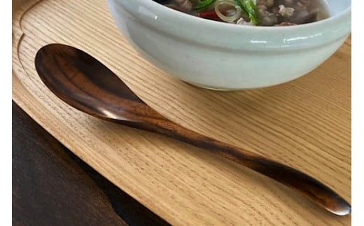 黒柿　壱乃匙セット（大）　６本 322032_BG014