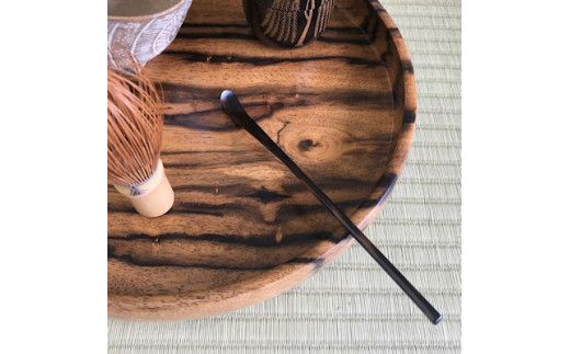 黒柿　茶杓 322032_BG019