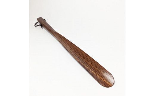 けやき　靴べらプレーン　54ｃｍ　漆塗り 322032_BG024