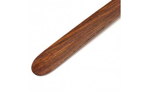 けやき　靴べらプレーン　54ｃｍ　漆塗り 322032_BG024