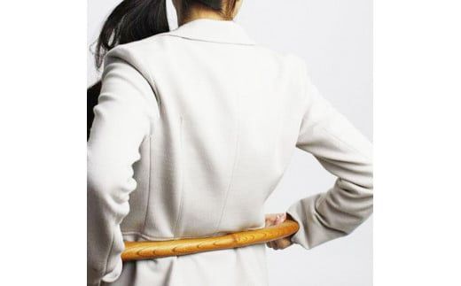 けやき　こぶ付き指圧棒 322032_BG027