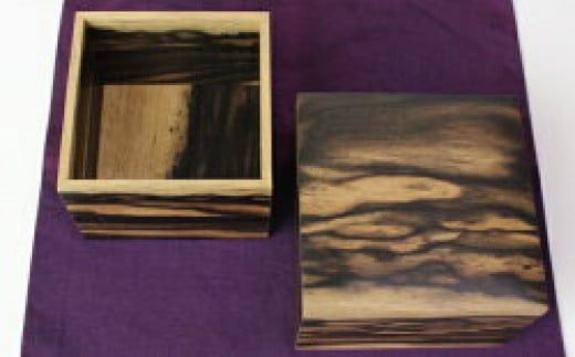 黒柿　将棋駒箱 322032_BG031