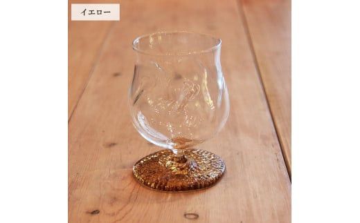 ビアグラス（小）イエロー 322032_BM002VC04