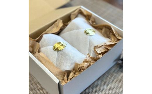 手作りガラスのコップ YOTSUBA　2個セット 322032_BM011