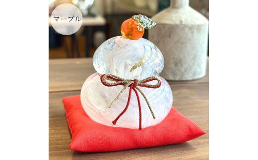 ガラスの鏡餅 322032_BM012