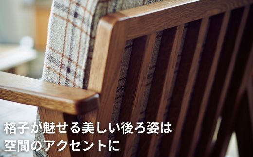 ＜開梱設置＞ソファー 2人掛け 2P 肘置き ローソファー 2人掛けソファー 完成品 幅125 オーク材 ダイニングソファー 無垢材 ナチュラル 北欧 カフェ おしゃれ リビング ソファ 座面 クッション コンパクト 耐久性 高品質 家具 Coccole C423-2 322032_BQ030