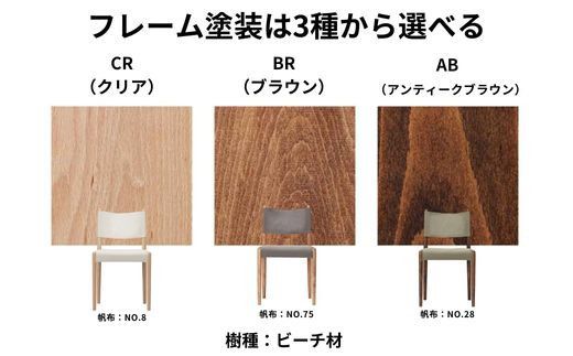 椅子 ダイニングチェア 1脚 2脚セット 4脚セット チェア 単品 完成品 座面高さ43 ビーチ材 無垢材 ファブリック 帆布 選べる ナチュラル 北欧 シンプル 西海岸 カフェ おしゃれ 木製椅子 リビングチェア 食卓椅子 家具 Coccole C281 2脚 322032_BQ037