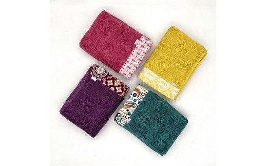 HEMming  フェイスタオル 2枚セット　BOOK BOX入 322032_BR001