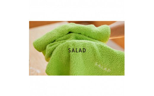 土から採れる　摘みたてタオル 『SALAD』 フェイスタオル 4枚セット 322032_BR013