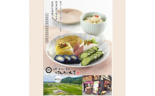 【3か月定期便】出雲漬物 季節の詰合せセット（7～9月） 322032_BS006