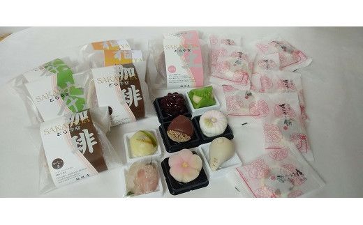 【冷凍発送】出雲四季セット（季節の上生菓子＆ぜんざい餅＆生どらセット） 322032_BY007