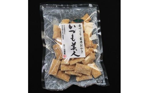 かむほどに口に広がる美味しさ　玄米おかき２種セット「いづも美人」 322032_CC001VC01