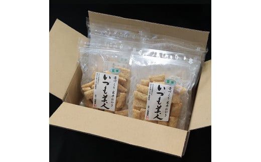 かむほどに口に広がる美味しさ　玄米おかき「いづも美人」 322032_CC001VC03