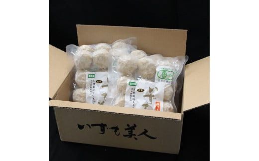 【冷凍】出雲からお届けする有機JAS認証　玄米丸餅「出雲美人」 322032_CC002VC03