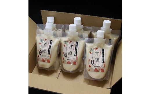 出雲の有機JAS認証　玄米甘酒250ｇ×６本 322032_CC004VC01