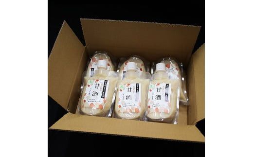 出雲の有機JAS認証　白米甘酒250ｇ×6本 322032_CC004VC03