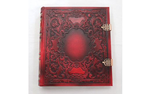 手作り高級アルバム　「バッキンガムＲ（レッド）」 322032_CJ002VC02