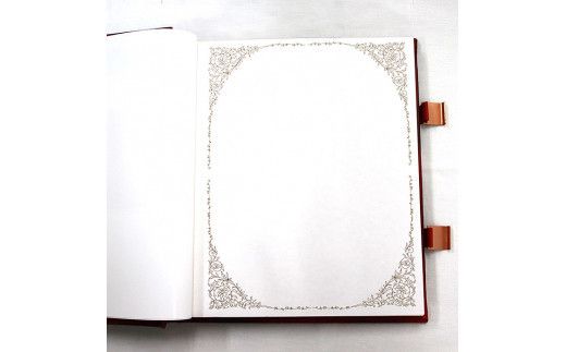 手作り高級アルバム　「バッキンガムＲ（レッド）」 322032_CJ002VC02