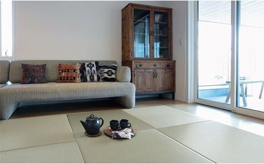 セキスイ畳　「ＭＩＧＵＳＡ」　フロア畳２枚セット 322032_CR001