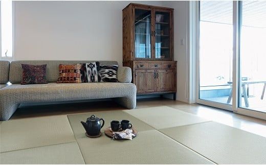 セキスイ畳　「ＭＩＧＵＳＡ」　フロア畳９枚セット 322032_CR002