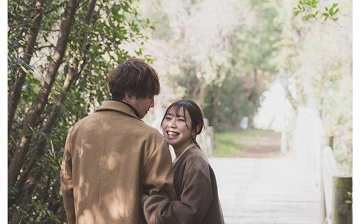 【出雲婚で入籍記念】出雲市オリジナル婚姻届とフォトプランセット（データのみ） 322032_CZ004