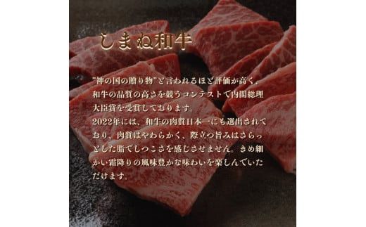 ほろっと しまね和牛 ほほ肉シチュー 2食セット 322032_DM012