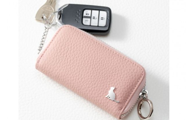 【新品】フェラガモ フラワーバックル6連キーケースラベンダーピンク ヌネット合皮総柄 キーケース ピンク｜ポール ＆ ジョー公式