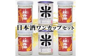 鳥取の地酒(日本酒)ご当地ワンカップ飲み比べセット 180ml×6本 312011_AY009