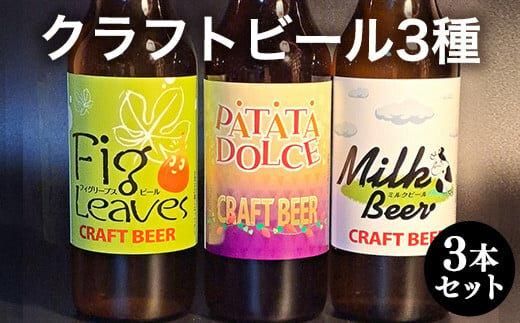 620.クラフトビール3種3本セット ※離島への配送不可 313726_AY007-P