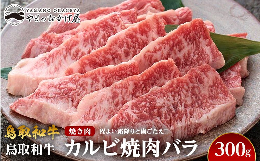 700.鳥取和牛カルビ焼肉バラ(300g) 313726_AJ085-P