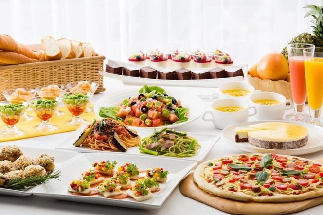 川崎日航ホテル レストランナトゥーラ「ランチブッフェ ペアお食事券」 141305_AZ34