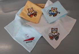 川崎市消防局キャラクター太助と消防船のハンカチ・エコバックセット 141305_CQ02