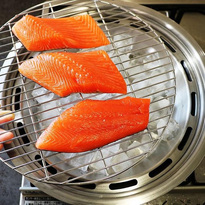 世界初　冷燻機能搭載　ヘラ絞り加工によるステンレス製大型オーブン燻製機 141305_CV03