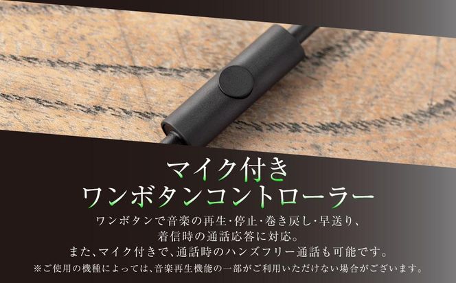 マイク付きハイレゾ有線イヤホン final E1000C BLACK 141305_DC03VC01