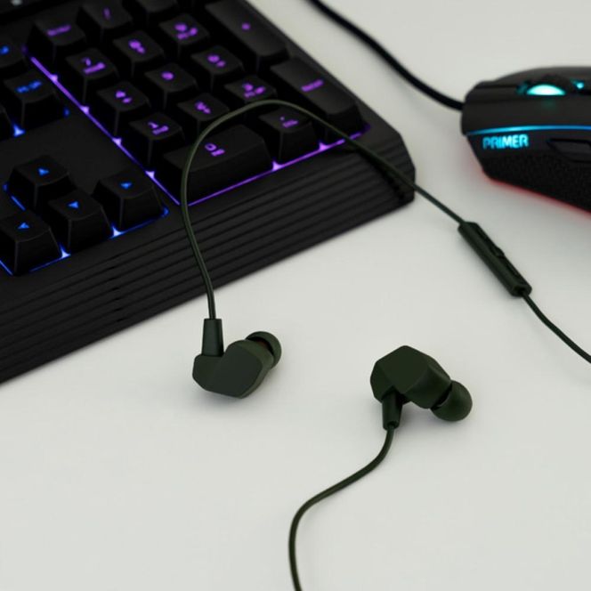 マイク付きゲーミング有線イヤホン final VR2000 for Gaming ゲーム/VR/バイノーラル/ASMR / 360オーディオ推奨 141305_DC31