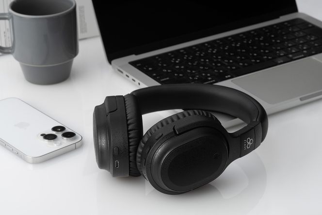 ANCワイヤレスヘッドホン final UX3000 SV シリーズ最新/ノイズキャンセリング/ノイキャン/ANC/マイク付き 141305_DC48