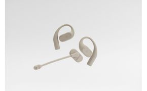 オープン型イヤホンfinal KDT3000 BEIGE ながら聴き/耳を塞がない/マイク左右付け替え可/自分の声だけがクリアに届く 141305_DC49VC01