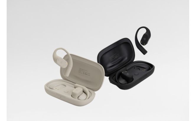 オープン型イヤホンfinal KDT3000 BEIGE ながら聴き/耳を塞がない/マイク左右付け替え可/自分の声だけがクリアに届く 141305_DC49VC01