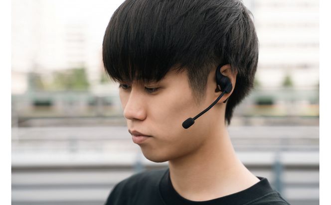 オープン型イヤホンfinal KDT3000 BEIGE ながら聴き/耳を塞がない/マイク左右付け替え可/自分の声だけがクリアに届く 141305_DC49VC01