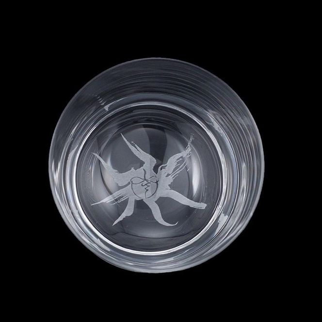 川崎市岡本太郎美術館オリジナルロックグラス　２個 141305_EA04