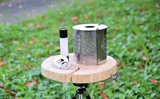 和柄模様の光で癒しの空間を演出　LEDライト「ランタンシェード」 141305_EC09