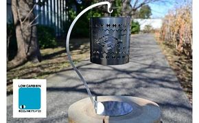 板金加工会社が製作する「Kumpel LEDランタンシェード ネイティブ柄」 141305_EC10