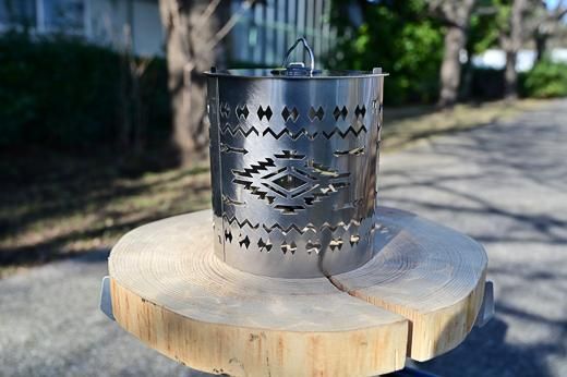 板金加工会社が製作する「Kumpel LEDランタンシェード ネイティブ柄」 141305_EC10